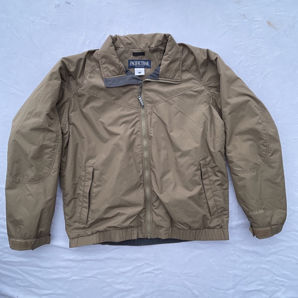 Pacific Trail Men's Full Zip Windbreaker‎ Jacket Size Large Coat Bomber Santa Fe - Picture 2 of 16